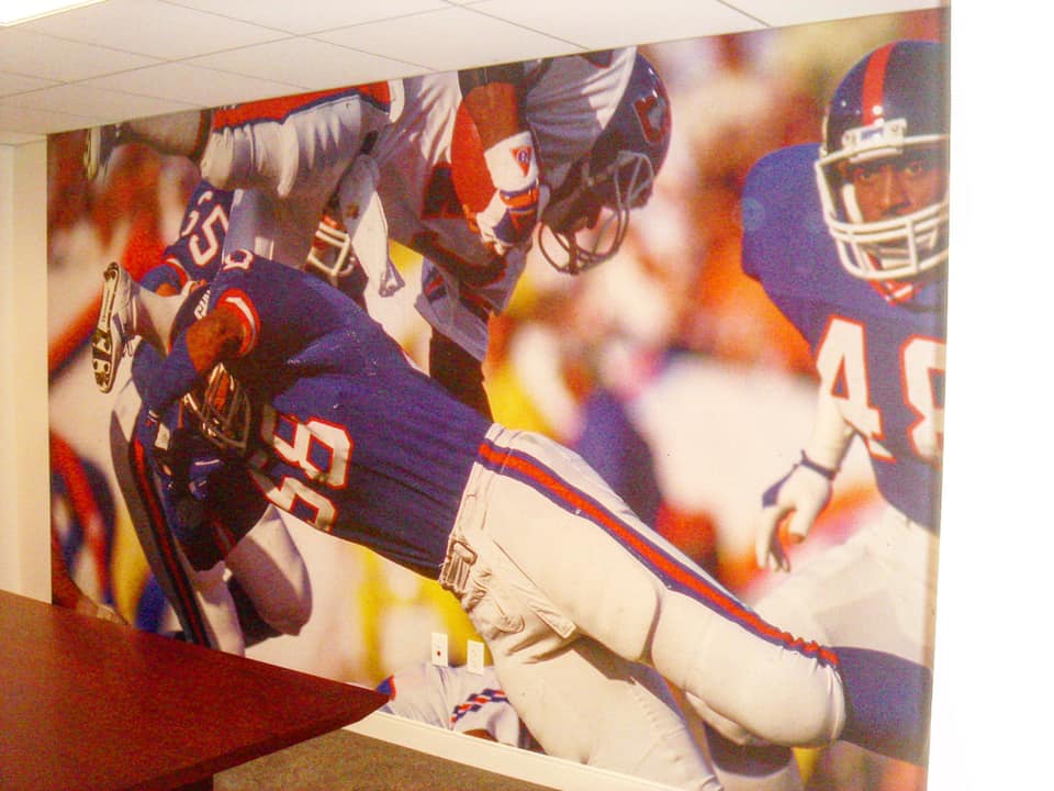 NFL Wall Graphic